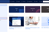 Example of Usetiful home dashboard.