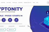 ICO Cryptonity