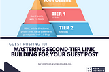 Mastering Second-Tier Link Building For Your Guest Post