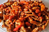 Cara Membuat Oseng Tempe Kering