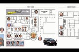 Mapping White House Activity Around Jan 6th Insurrection