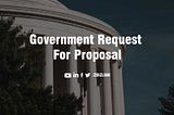 Government Request For Proposal