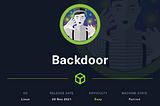 Backdoor — Hackthebox walkthrough