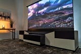 Experience Stunning Viewing with Rear Ambient RGBW Lighting — Aegis AV Cabinets