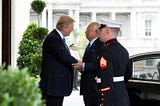 Trump meeting Malaysia’s prime minister, Najib Razak