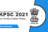 JKPSC Recruitment 2021: For 45 AE & Other Posts