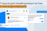 Linkedin Premium Free Trial