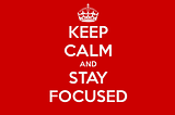 Tools to Stay Focused