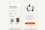 The cover image for this article —A book subscription app by Ariel Jędrzejczak on Dribbble.