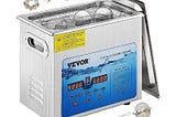 VEVOR 3L 6L 10L 15L Ultrasonic Cleaner Mini Portable Washing Machines 36-40KHz Adjustable Frequency Dish Washers Home Appliance