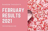 February Results 2021
