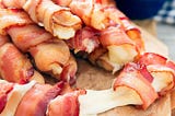 Pancetta Wrapped Provolone Sticks