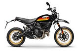 DUCATI SCRAMBLER, DESERT SLED BLACK EDITION