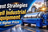 Best Strategies to Sell Industrial Equipment at Higher Price