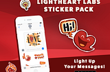 FREE LightHeart Stickers for iMessage