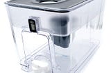 Epic Nano Countertop Water Filter Dispenser for Drinking Water. 36 Cup 150 Gallon Long Last Filter BPA Free Water Purifier Large Water Jug