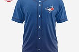Elevate Your Game with the MLB Toronto Blue Jays Personalized Gradient Design Baseball Jersey