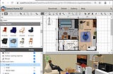 Draw House and Plan Furnitures web with Open Source