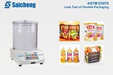 What is ASTM D3078 and Leak Test of Flexible Packaging