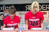 Women Competitive Eaters Take Over The Table