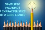 Sanfilippo Paladino | 7 Characteristics of a Good Leader