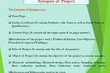 What Is Research Project Synopsis Writing? Find out More with Us