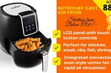 Best NutriChef air fryer to buy (5.6 Qt): EXPERT SAYS SO