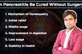 homeopathy is the safest approach to pancreatitis