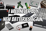 Revive your old power buddy into a 100% functional battery!