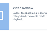 New Video Review Task Type