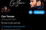 Can Yaman Twitter Account: Latest Updates and Fan Reactions