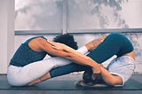 TOP 3 YOGA POSES FOR TWO THAT WILL HELP YOU FREE YOURSELVES FROM STRESS