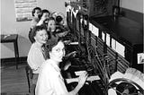 The woman on the other end of the line