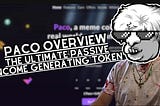 The PACO Project pioneers the GameFi revolution.