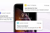 How to manage push notification from NodeJS Backend