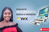 Adele_insights: I will build your website and the wix redesign website