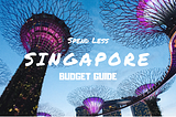 Spend Less: A Quick Singapore Budget Guide