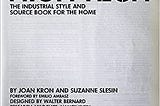 Download In &PDF High-Tech: The Industrial Style and Source Book For the Home Read *book &ePub