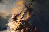 Random Things That Bother Me: Where the F*ck is The Storm on the Sea of Galilee Painting?