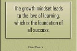 Best Growth mindset quotes