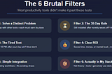 I Tested 50+ Productivity Tools for 2 Years. Only 6 Survived