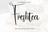 Freshtea Font