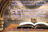 Dr. Cate, English Guru