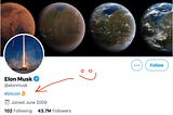 Elon Musk ledde gårdagens uppgång i Bitcoin med 20%