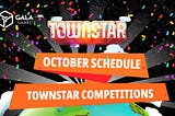Town Star October Event Schedule — Learn Town Star