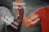 We must restore trust in our voting systems to restore democracy.