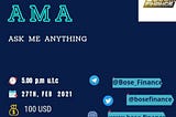 Recap of Our AMA with Blockchain Space.