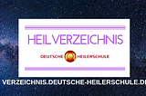 Das Heilerverzeichnis der Heilerschule — ein Therapeutenverzeichnis für zertifizierte Energetiker