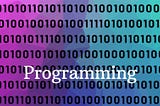 Image with the word “Programming” on it