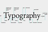 The Main Elements of Typography